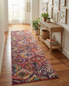 Marrakesh Elegance Collection Area Rug -  Bahia Runner Multi  lifestyle 55