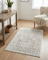 Cambridge Classics Collection Area Rug - Trinity (Cream) Rectangle Cream  lifestyle 22