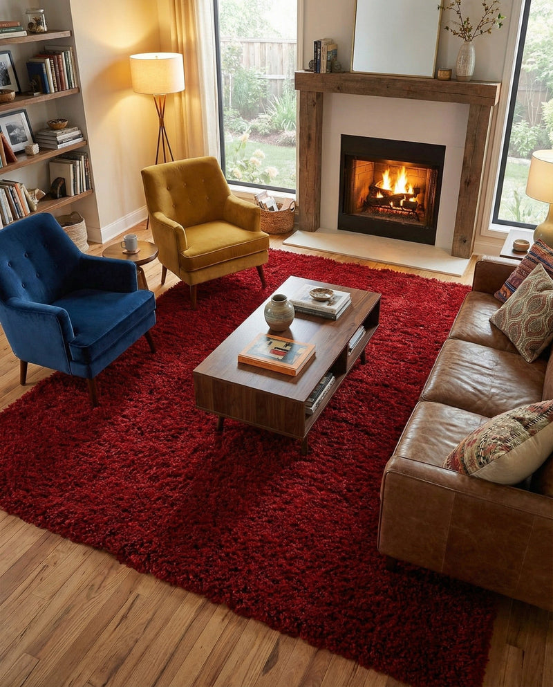 Majestic Manor Collection Area Rug - Versailles (Lipstick) Rectangle Lipstick  lifestyle 25