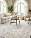 Savannah Elegance Collection Area Rug - Augusta (Ivory) Rectangle Ivory  lifestyle 17