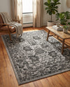 Geneva Terrace Collection Area Rug -  Lausanne Rectangle Light Gray  lifestyle 30
