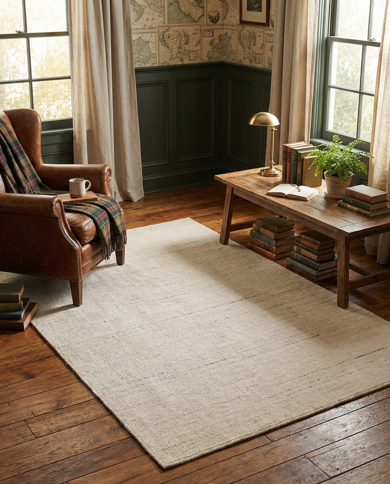 Berkshire Estate Collection Area Rug - Windsor (Vanilla Bean) Rectangle Vanilla Bean  lifestyle 33