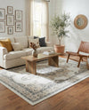 Beverly Grove Collection Area Rug -  Fairfax (Ivory) Rectangle Ivory  lifestyle 13