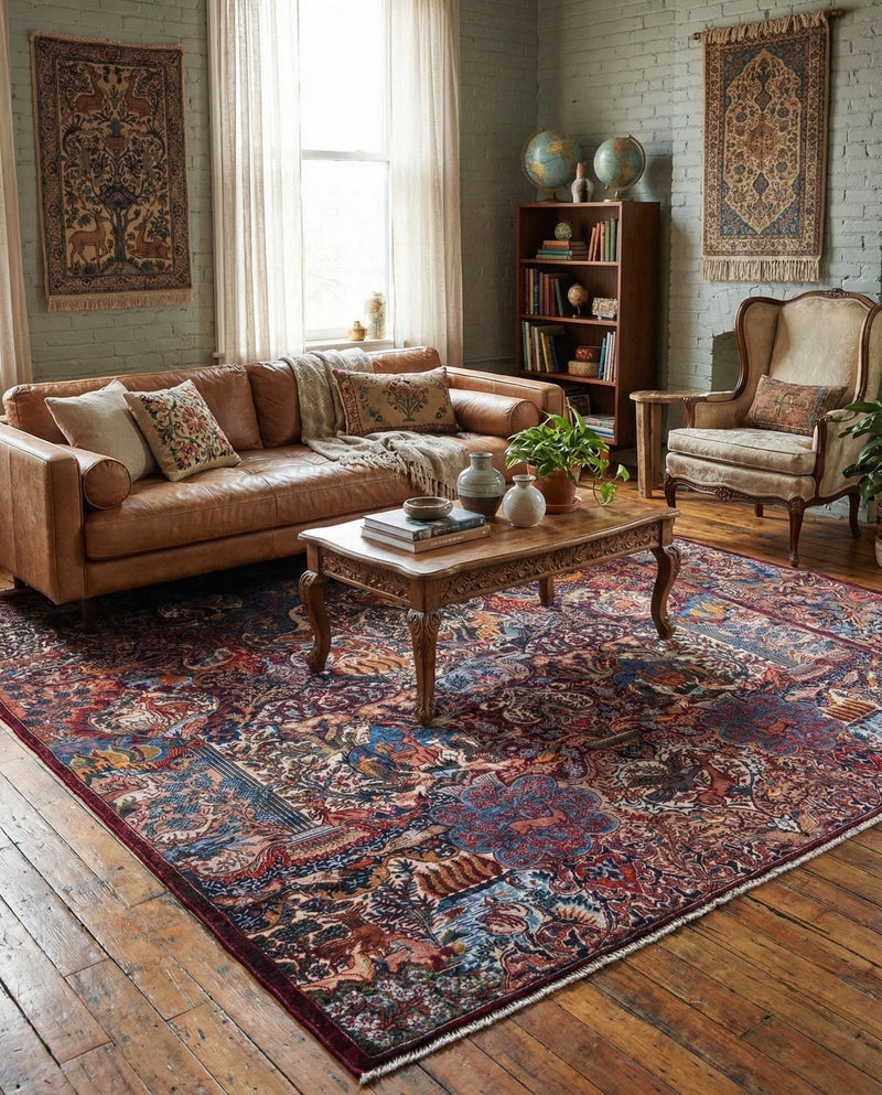Bazaar Chic Collection Area Rug -  Safi Rectangle Multi  lifestyle 14