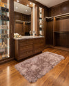 Lambskin Haven Collection Area Rug - Fleeceville Runner Beige  lifestyle 32