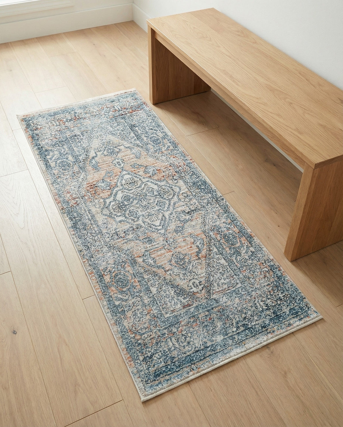 Coastal Haven Collection Area Rug -  Marina Runner Multi  lifestyle 219