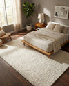 Plush Oasis Collection Area Rug - Serenity (Snow White) Rectangle Snow White  lifestyle 19