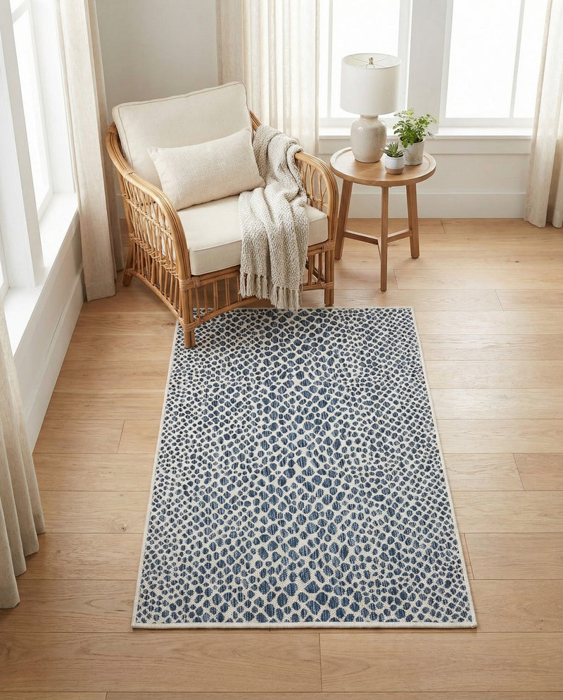 Urban Oasis Rugs Collection Area Rug -  Terrace (Blue) Rectangle Blue  lifestyle 22