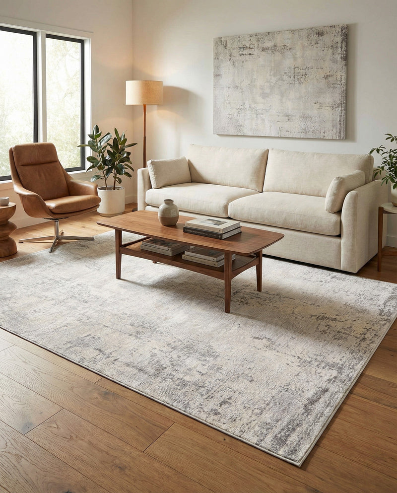 Aegean Elegance Collection Area Rug -  Ithaca Rectangle Gray  lifestyle 10