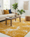 Riviera Elegance Collection Area Rug -  Monaco (Yellow) Rectangle Yellow  lifestyle 21