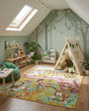 Wonder Tykes Collection Area Rug -  Groove Rectangle Multi  lifestyle 14