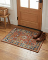 Patio Heritage Collection Area Rug -  Eden Rectangle Antique Red  lifestyle 23
