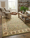 Jaipur Elegance Collection Area Rug -  Lal Rectangle Green  lifestyle 25