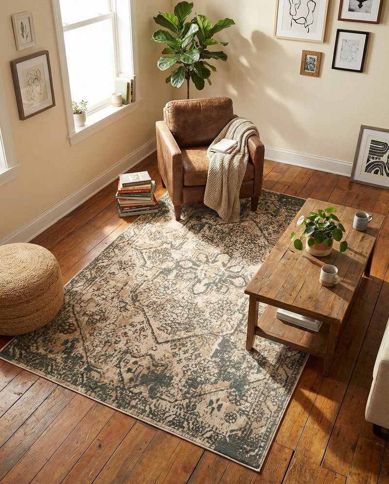 Gobi Sands Collection Area Rug -  Turpan Rectangle Multi  lifestyle 24