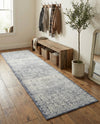 Coastal Manor Collection Area Rug -  Sailview Runner Dark Blue  lifestyle 26