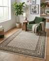Soho Elegance Collection Area Rug -  Mercer (Beige) Rectangle Beige  lifestyle 18