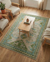 Sedona Vista Collection Area Rug -  Nolina Rectangle Green  lifestyle 39