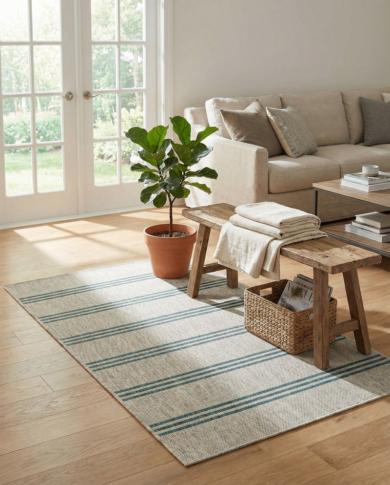Urban Oasis Rugs Collection Area Rug -  District (Light Gray) Rectangle Light Gray  lifestyle 26