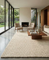 Woolen Sphere Collection Area Rug - Orbsburg (Ivory) Rectangle Ivory  lifestyle 20