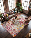Georgetown Rugs Collection Area Rug - Dupont (Multi) Rectangle Multi  lifestyle 11