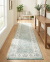 Adriana Terrace Collection Area Rug -  Positano (Aqua) Runner Aqua  lifestyle 67