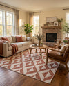Urban Oasis Rugs Collection Area Rug -  Highrise (Rust Red) Rectangle Rust Red  lifestyle 14