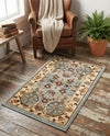 Frontier Trails Collection Area Rug -  Onyx Rectangle Blue  lifestyle 37