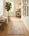 Beverly Grove Collection Area Rug -  Fairfax (Rose) Runner Rose  lifestyle 64