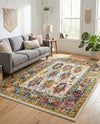 Brighton Terrace Collection Area Rug -  Portslade Rectangle Ivory  lifestyle 37