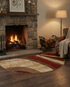 Bistro Lounge Collection Area Rug -  Frappe Hearth Beige  lifestyle 55
