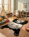 Whimsy Wonders Wool Collection Area Rug -  Mesa Rectangle Black and Gray  lifestyle 11