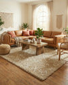 Casablanca Comfort Collection Area Rug - Sahara Rectangle Taupe  lifestyle 23