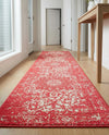 Georgetown Rugs Collection Area Rug - Dupont (Pink) Runner Pink  lifestyle 56
