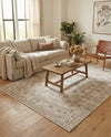 Horizon Collection Area Rug -  Meridian Rectangle Ivory  lifestyle 12