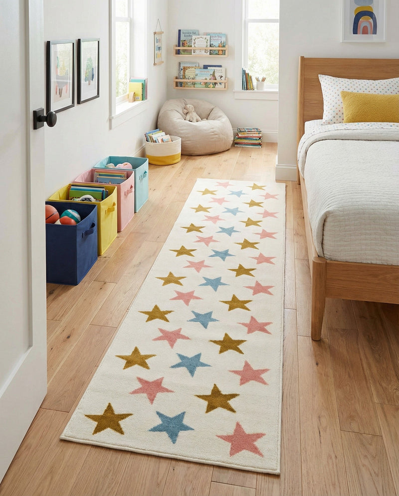 Wonder Tykes Collection Area Rug -  Fantasia Runner Multi  lifestyle 46