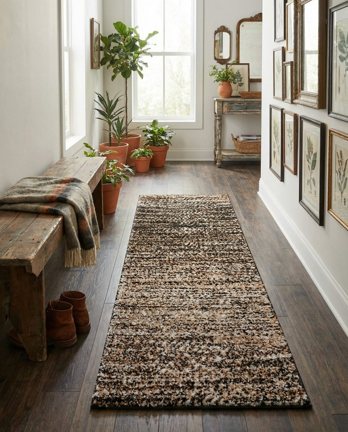 Sienna Collection Area Rug -  Verona Runner Multi  lifestyle 153