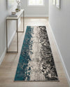 Seville Elegance Collection Area Rug -  Granada Runner Gray  lifestyle 42