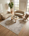 Aegean Elegance Collection Area Rug -  Paros Rectangle Gray  lifestyle 14