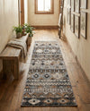 Desert Modern Eco Rug Series Collection Area Rug -  Sonora Runner Khaki Gray  lifestyle 68