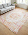 Geneva Terrace Collection Area Rug -  Vevey Rectangle Ivory  lifestyle 28
