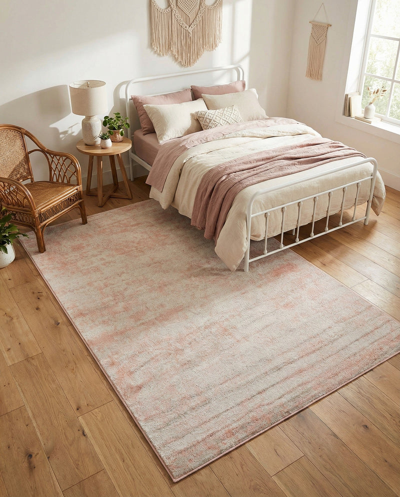 Luminara Sands Collection Area Rug - Elysium (Carnation Pink) Rectangle Carnation Pink  lifestyle 4
