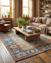 Savannah Threads Collection Area Rug -  Atacama Rectangle Multi  lifestyle 18