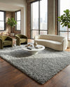Eternal Plush Oasis Collection Area Rug -  Tranquility (Ash) Rectangle Ash  lifestyle 23
