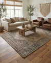 Savannah Threads Collection Area Rug - Sahara Rectangle Natural  lifestyle 52