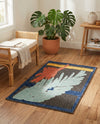 Caribbean Terrace Collection Area Rug - Antigua Rectangle Charcoal  lifestyle 37