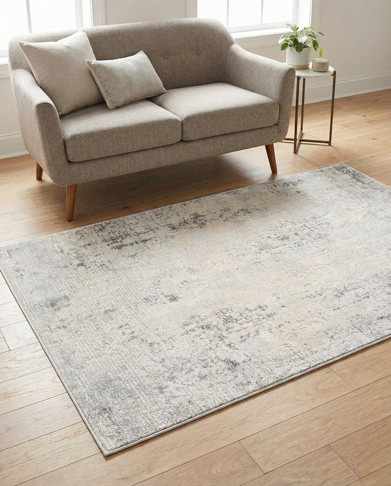 Aegean Elegance Collection Area Rug -  Ithaca Rectangle Gray  lifestyle 31