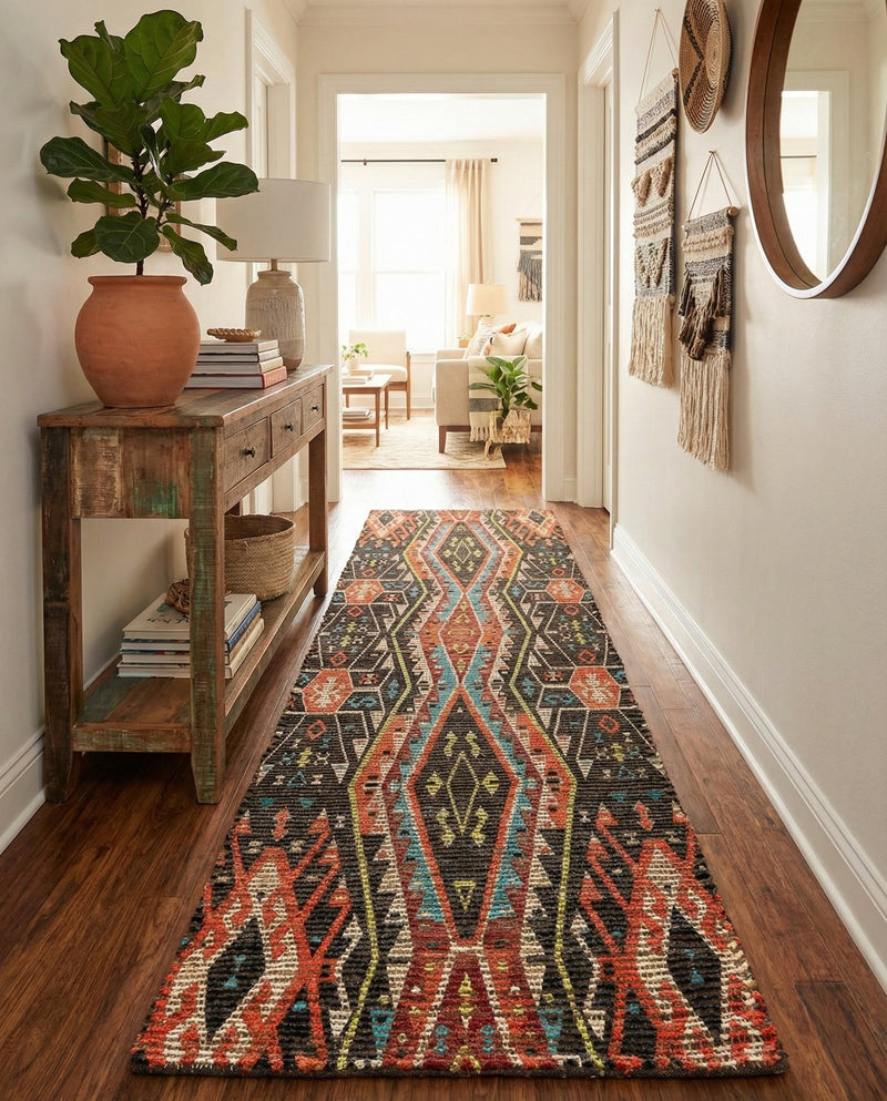 Savannah Threads Collection Area Rug - Yosemite Runner Multi  lifestyle 38