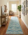 Dover Terrace Collection Area Rug -  Lagoon (Aqua) Runner Aqua  lifestyle 72