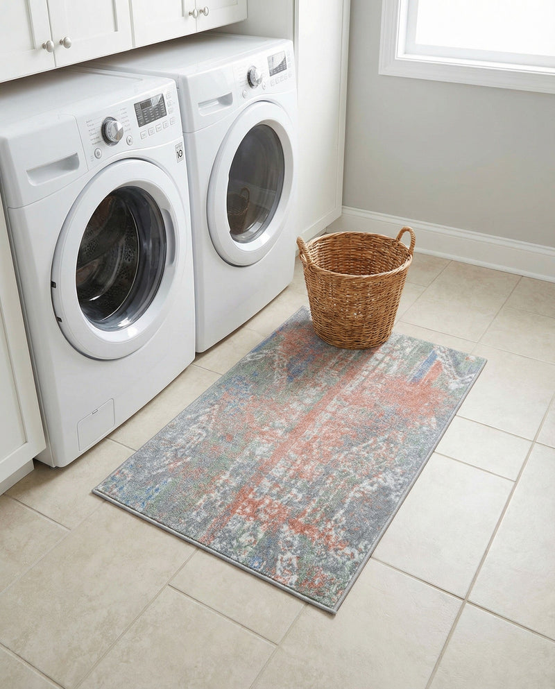 Aegean Elegance Washables Collection Area Rug -  Zakynthos Rectangle Multi  lifestyle 36