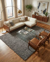 Plush Oasis Collection Area Rug - Serenity (Cloud Gray) Rectangle Cloud Gray  lifestyle 21